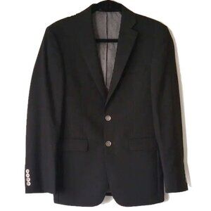 Calvin Klein Extreme Slim Fit Wool Blazer 36S 36 S Black